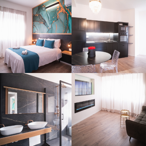 Collage camere New Elegance Suites